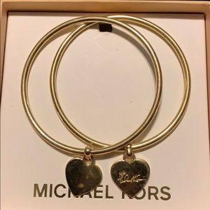 Michael Kors Signature Heart Bangles